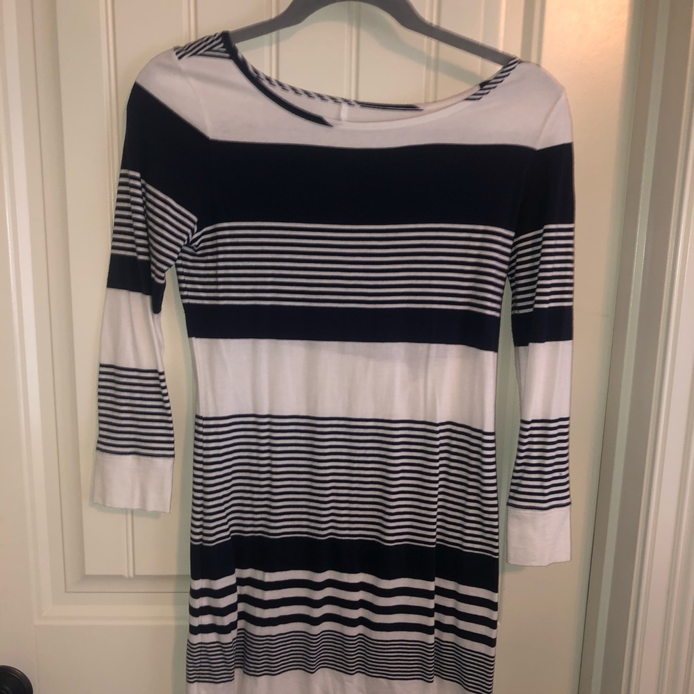 Lilly Pulitzer Navy Striped Dress